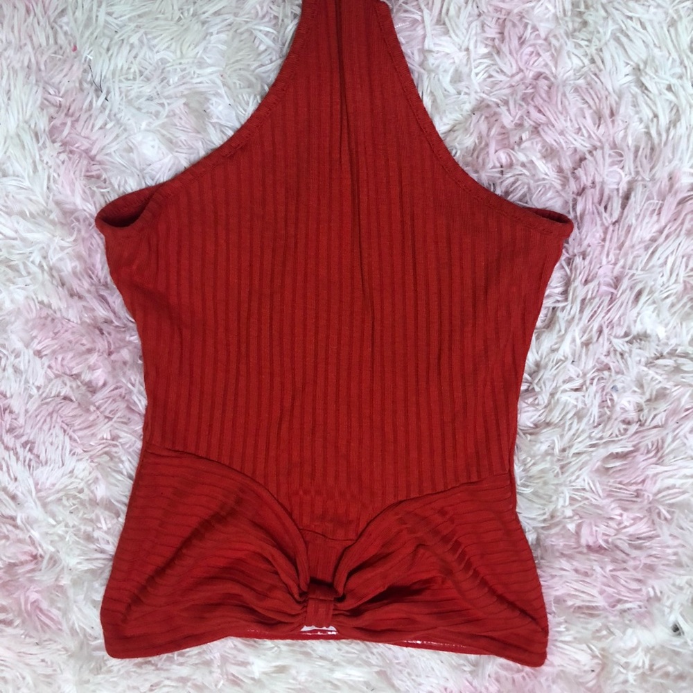 Red body suit